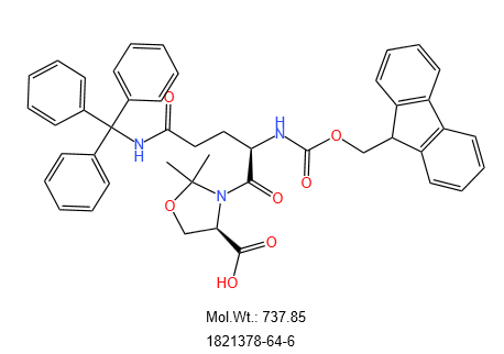 Fmoc-GIn(Trt)-Ser[PSI(Me,Me)Pro]-OHFmoc-GIn(Trt)-Ser[PSI(Me,Me)Pro]-OH