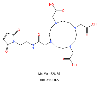 Maleimido-mono-amide-DOTAMaleimido-mono-amide-DOTA