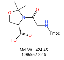 Fmoc-Gly-Ser[PSI(Me,Me)Pro]-OHFmoc-Gly-Ser[PSI(Me,Me)Pro]-OH