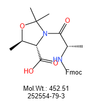 Fmoc-Ala-Thr[PSI(Me,Me)Pro]-OHFmoc-Ala-Thr[PSI(Me,Me)Pro]-OH