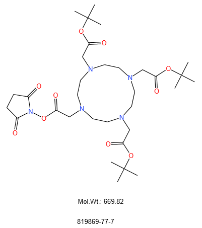 DOTA-mono-NHS tris(t-Bu ester)DOTA-mono-NHS tris(t-Bu ester)