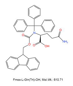 Fmoc-N-三苯甲基-L-谷氨酰胺Fmoc-L-GIn(Trt)-OH