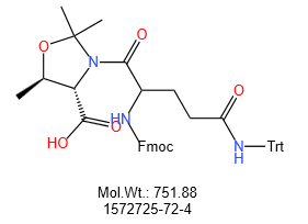 Fmoc-Gln(Trt)-Thr(Psi(Me,Me)pro)-OHFmoc-Gln(Trt)-Thr(Psi(Me,Me)pro)-OH