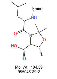 Fmoc-Leu-Thr[PSI(Me,Me)Pro]-OHFmoc-Leu-Thr[PSI(Me,Me)Pro]-OH