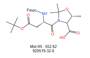 Fmoc-Asp(tBu)-Thr[PSI(Me,Me)Pro]-OHFmoc-Asp(tBu)-Thr[PSI(Me,Me)Pro]-OH